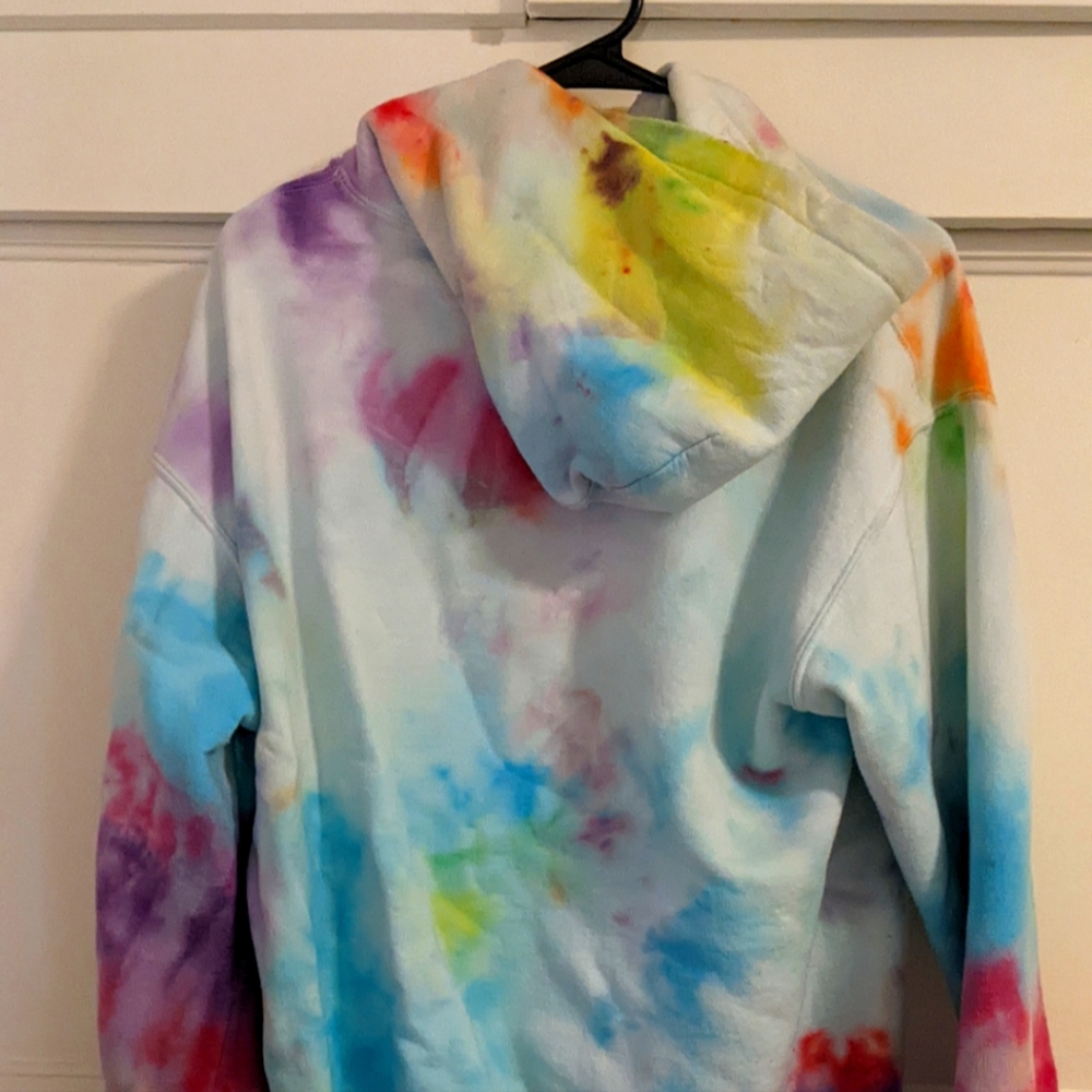 Handmade tye dye hoodie